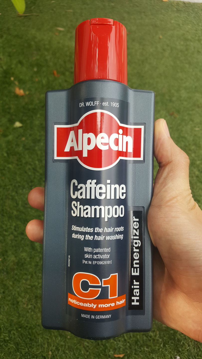 Customer photo review of Alpecin Caffeine Shampoo C1 (375ml)