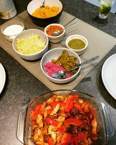 Customer photo review of Boojum Chicken Fajita Meal Kit For 4 People