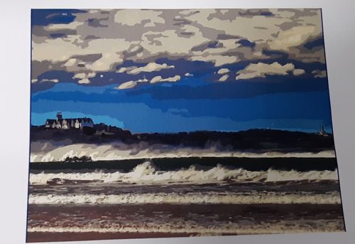 Customer photo review of Pintar por numeros personalizado