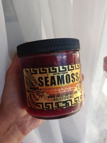 Customer photo review of Sea Moss Gel - Electric Dragon Blend