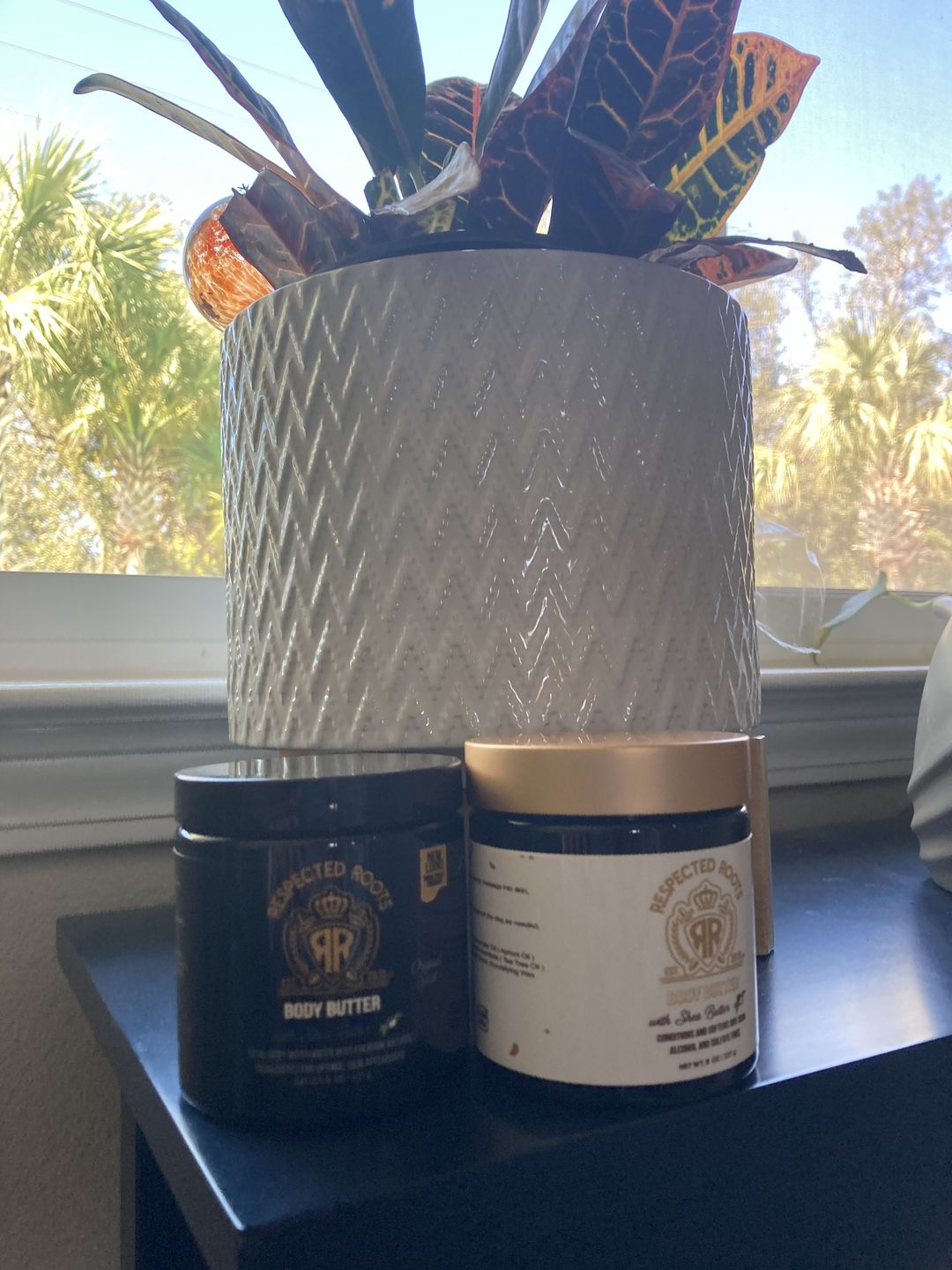 Customer photo review of Respected Roots Body Butter (Unscented for Sensitive Skin 8oz)