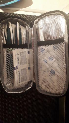 Customer photo review of Torbica za lijekove CRODIABETIK 3 u 1