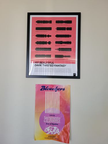 Customer photo review of "My Beautiful Dark Twisted Fantasy" by Kanye West