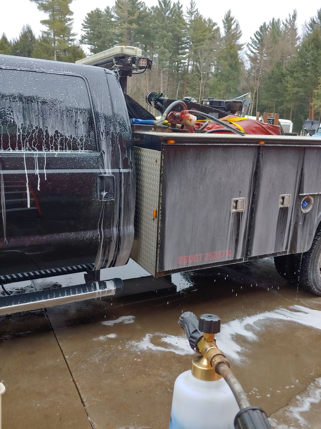 Customer photo review of Pressure Washer Foam Cannon - Wide Based