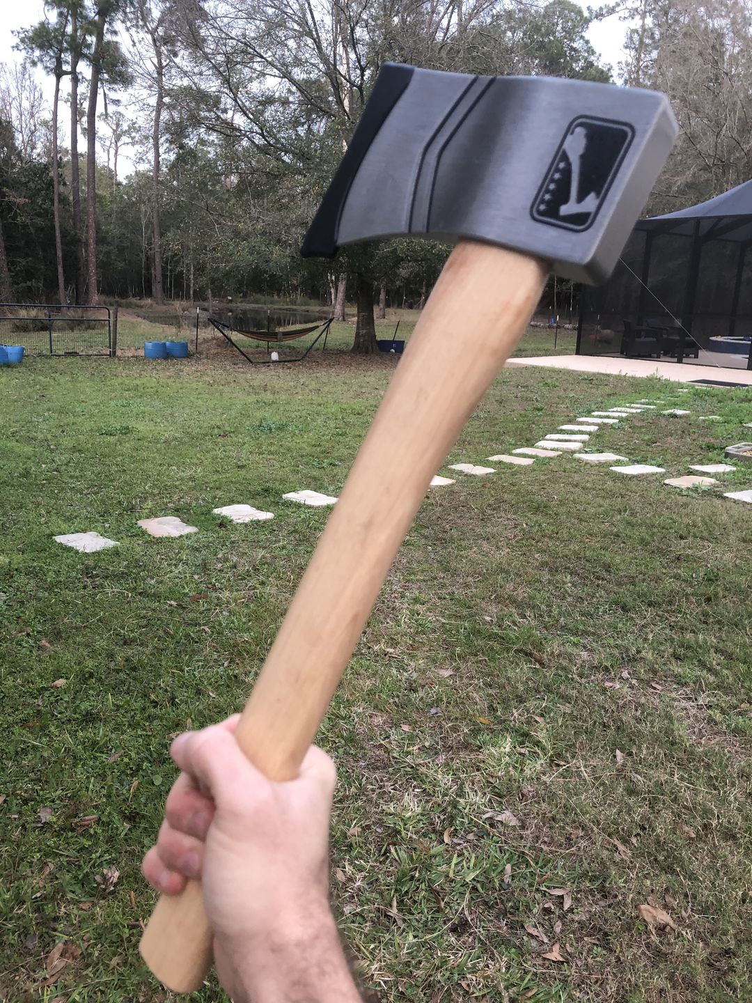 Customer photo review of The Corporal Throwing Axe
