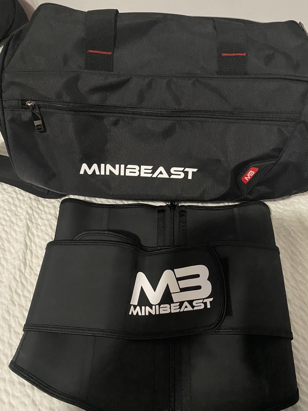 Customer photo review of HUSTLE GYM BAG
