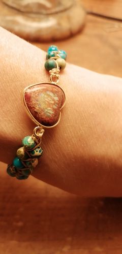 Customer photo review of BRACELET D'AMITIÉ PASSIONNÉE