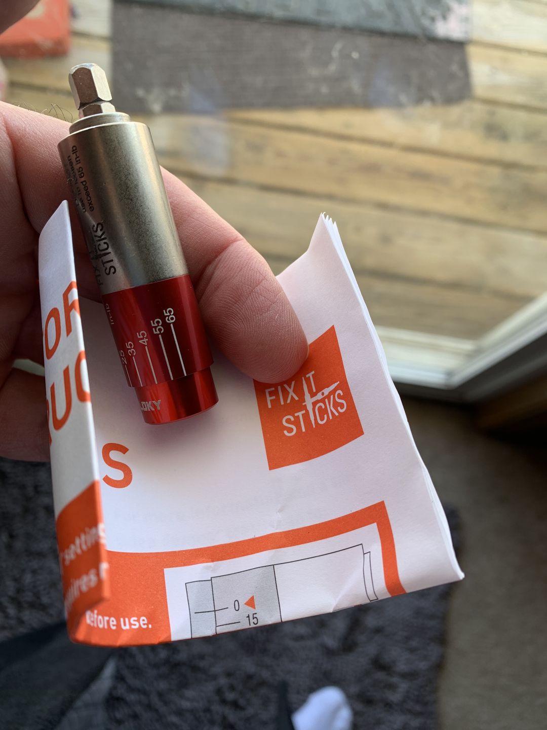 Customer photo review of All-in-One Torque Driver