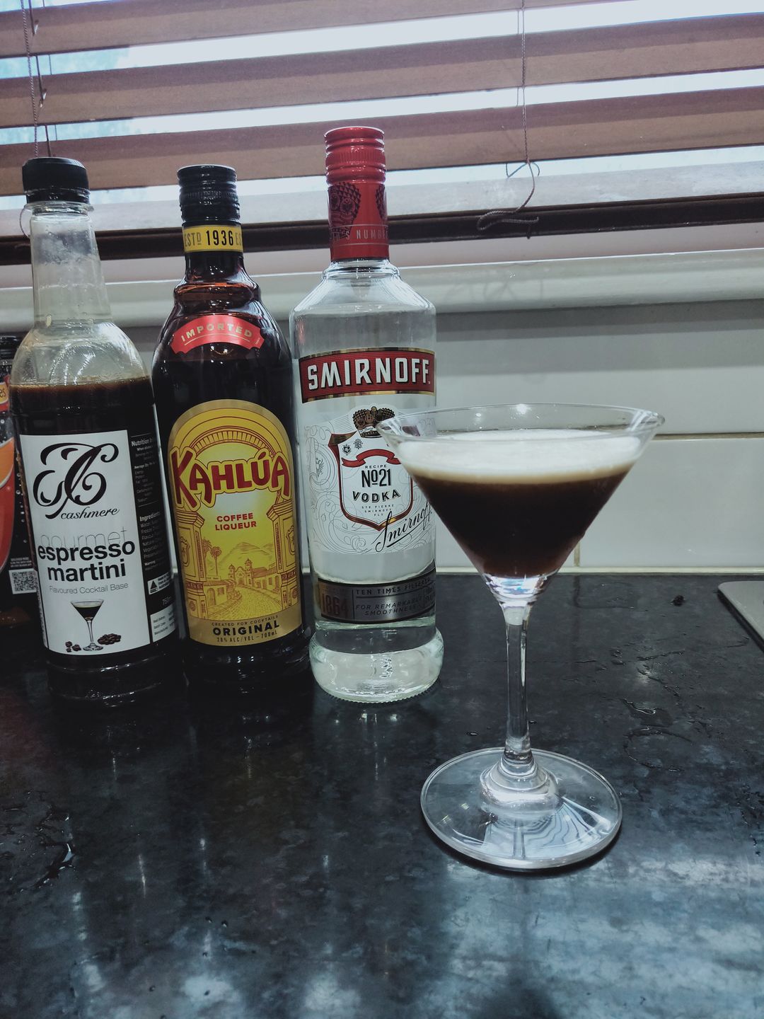 Customer photo review of Espresso Martini Cocktail Mix