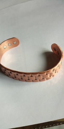Customer photo review of Bracelet Cuivre <br> Damier Massif
