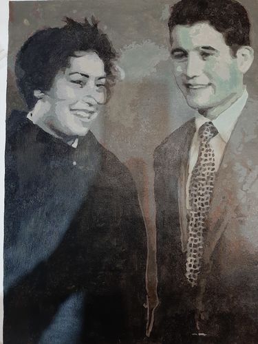 Customer photo review of Pintar por numeros personalizado