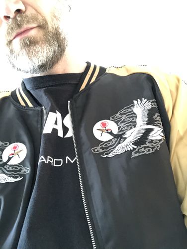 Customer photo review of The Cranes Sukajan Souvenir Jacket