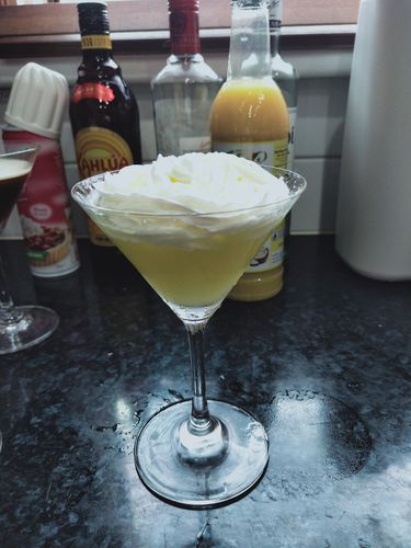 Customer photo review of Piña Colada Cocktail Mix