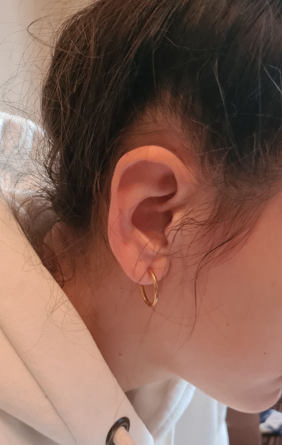Customer photo review of Essential Earrings Small