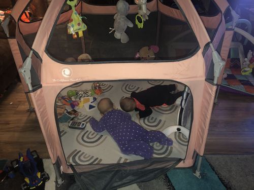 Customer photo review of Pop N' Go® Playpen