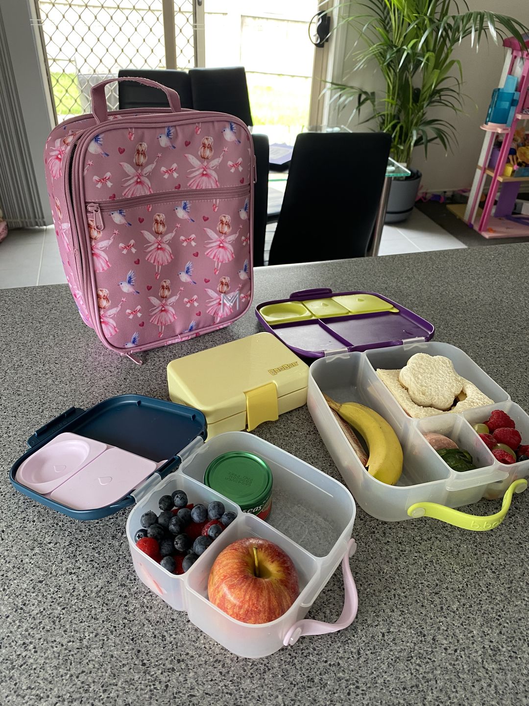 Customer photo review of b.box Mini Lunchbox - Indigo Rose - NEW -IN-STOCK