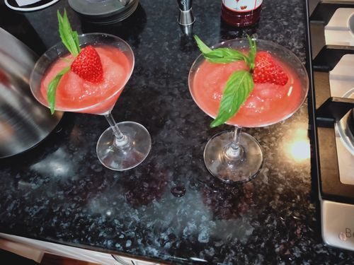 Customer photo review of Strawberry Daiquiri Cocktail Mix