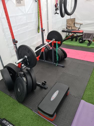 Customer photo review of NEW Iron-Strength Olympic Hi Temp Black Bumper Plates