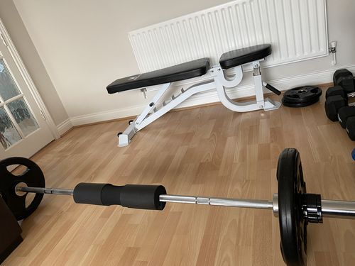 Customer photo review of Strengthened Olympic Bar Max 375kg 220cm