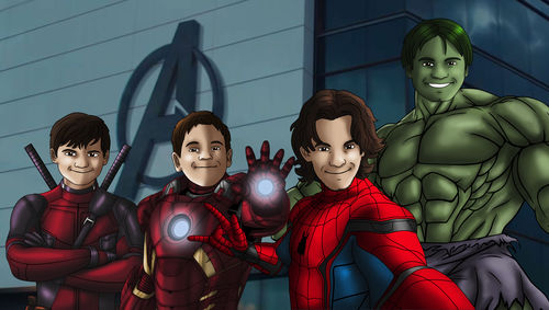 Customer photo review of Le Portrait Super-Héros Personnalisé Digital