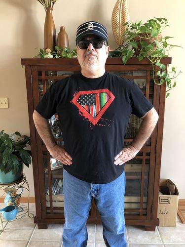Customer photo review of Esuper Mexicano OG Chingon T-Shirt