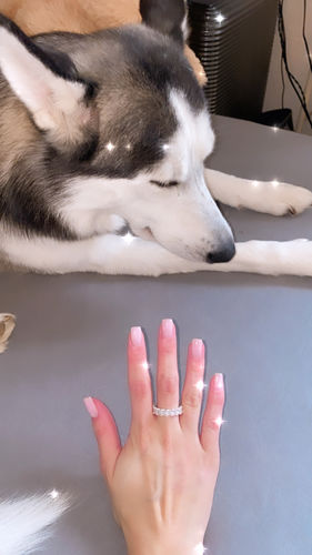 Customer photo review of Milly Ring Silber I 925 Sterling Silber