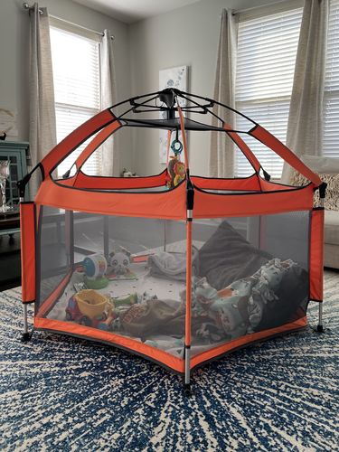 Customer photo review of Pop N' Go® Playpen