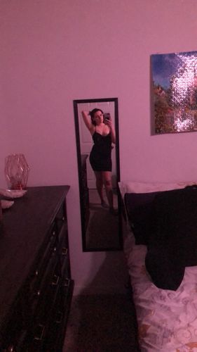 C. H. review of Ruched Sides Mini Dress image 1 out of 1