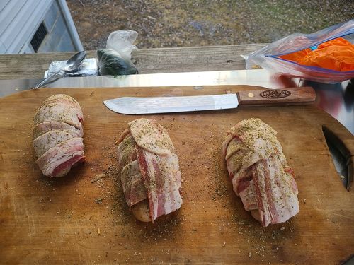Customer photo review of 10" Stainless BBQ Knife