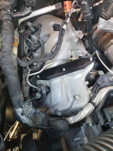 Customer photo review of SPELAB 2011-2019 Ford F250 F350 6.7L EGR Cooler Delete Kit Powerstroke Diesel