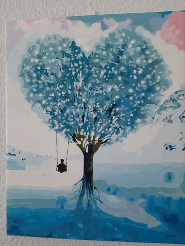 Customer photo review of El corazón es un árbol de hielo