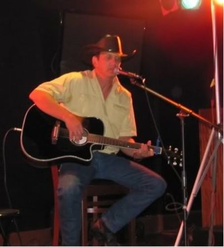 Customer photo review of Waylon Jennings Flying W Texas Eagle Lapel Pin Set