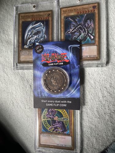 Customer photo review of Yu-Gi-Oh! Game Flip Coin - Ships Mid-March