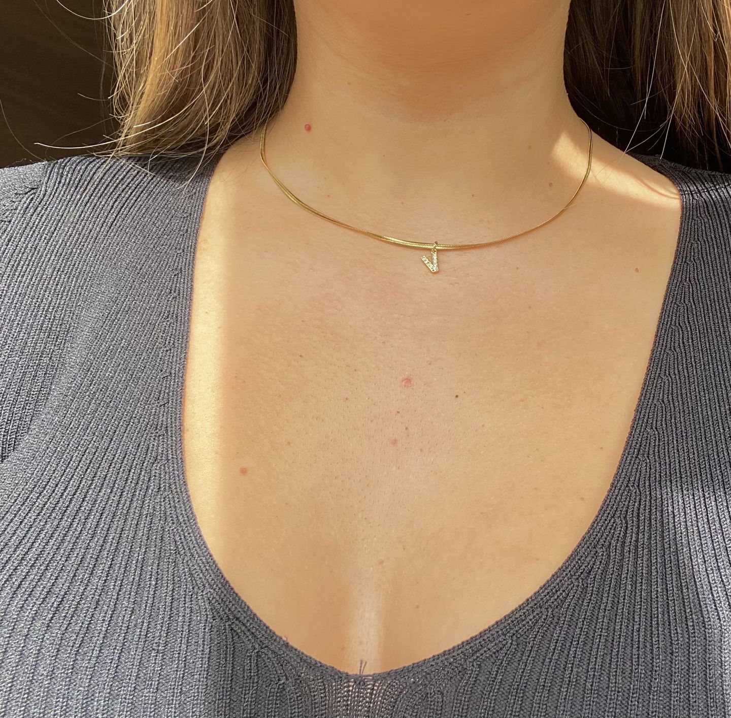 Customer photo review of Mini initial chain