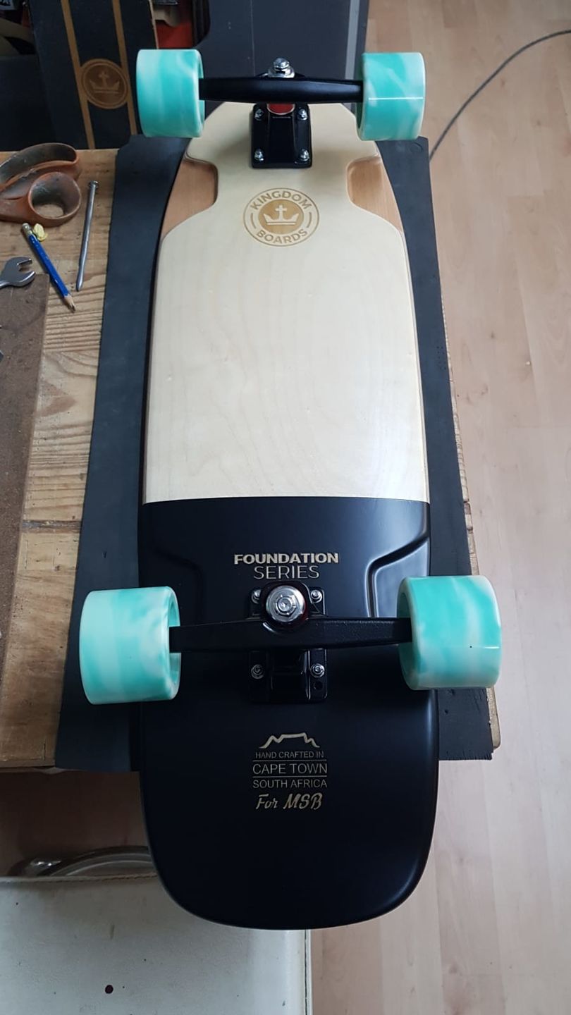 Customer photo review of Surf Kick 30"