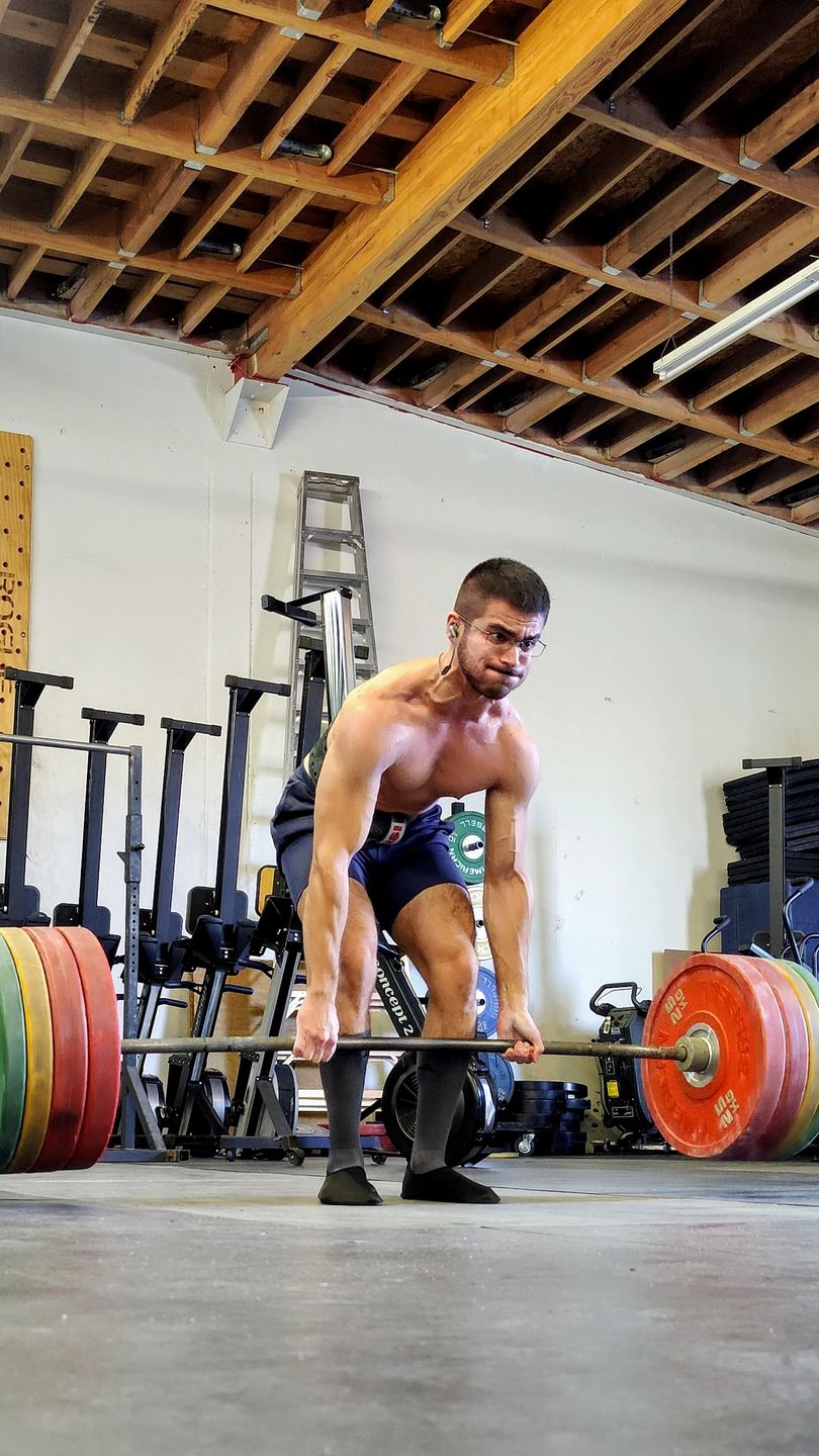 Customer photo review of Strength Shop Riot Deadlift Slippers - IPF legal