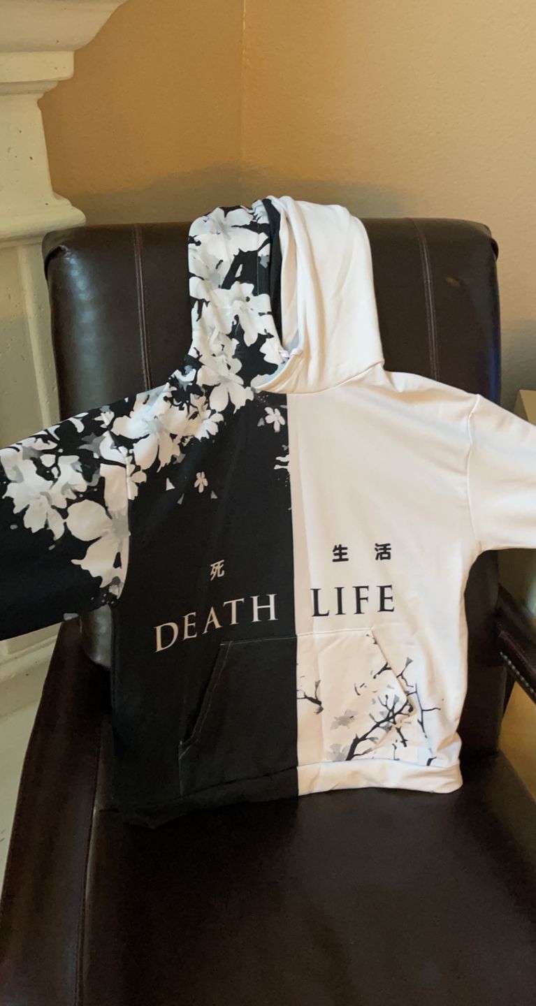 Customer photo review of Death & Life Hoodie