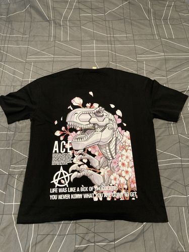 Customer photo review of MY- JX6087 潮牌短袖T恤