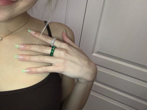 Customer photo review of Chelsea Ring Silver
