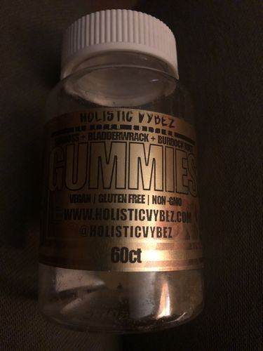 Customer photo review of Organic Sea Moss Gummies - Natural Sea Moss and Bladderwrack with Burdock root Gummy - 60 Gummies