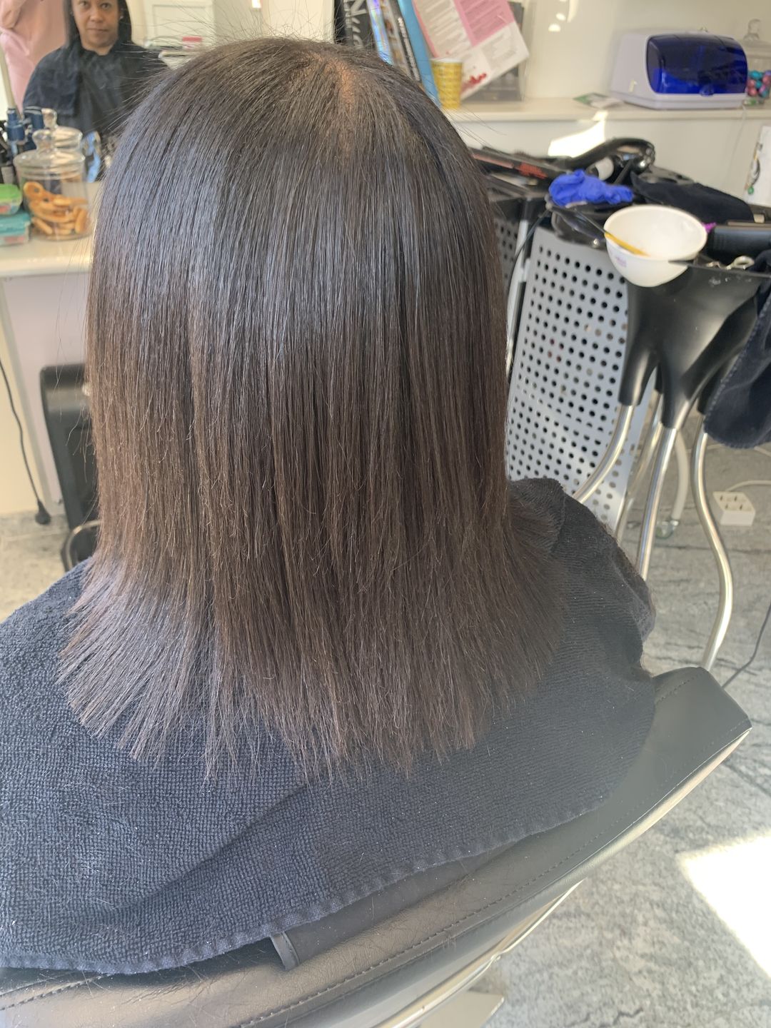 Customer photo review of TKS Tanino Blend Professional Smoothing System Treatment 2.0 - 1L