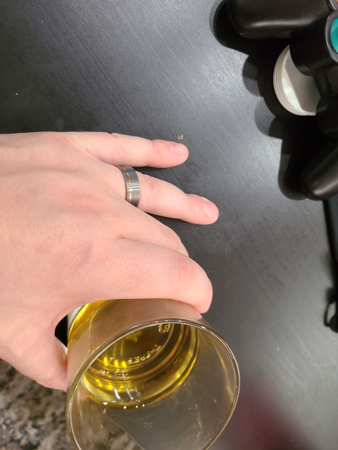 Customer photo review of Ironwood, Tungsten and Rose Gold