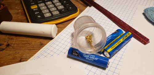 Customer photo review of 5 Lb. Rich Gold Paydirt Unsearched Concentrate