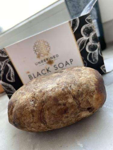 Customer photo review of BLACK SOAP - afrikanische schwarze Seife