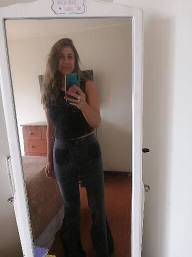 Customer photo review of Jeans Ada Gris