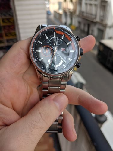 Customer photo review of MF CARRERA 47MM PLATEADO