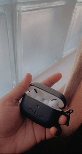 Customer photo review of Eco Friendly AirPod Pro Case - Pitch Black