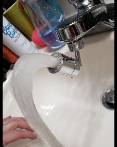 Customer photo review of Vespani™ 720° Rotating Faucet