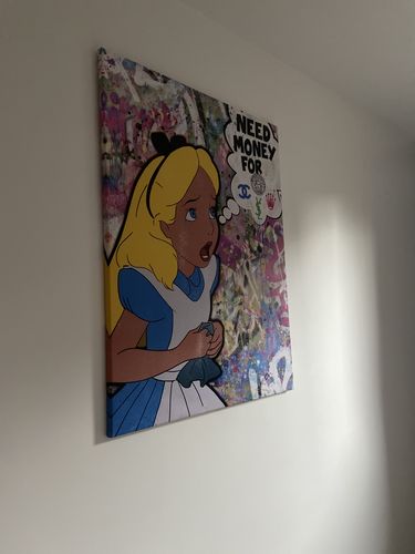 Customer photo review of Tableau Alice Need Money