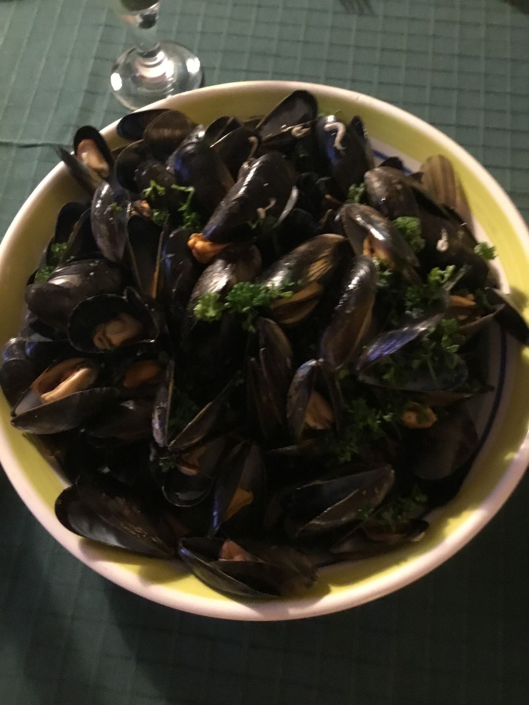 Customer photo review of Fresh Scottish Mussels (1kg)